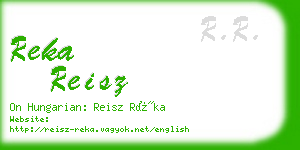 reka reisz business card